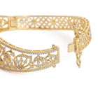Royal Garden Faux Emerald Bangle