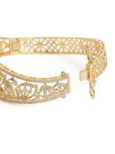 Royal Garden Faux Emerald Bangle