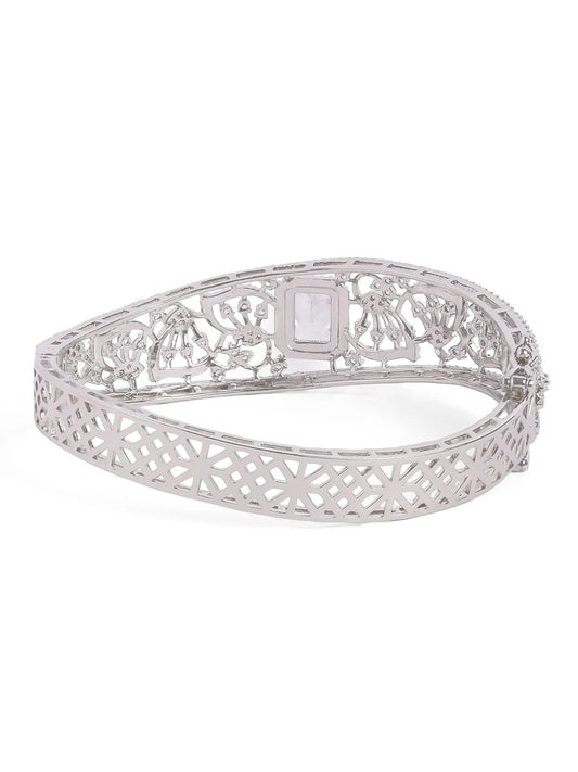 Royal Garden Crystals Kada Bangle