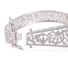 Royal Garden Crystals Kada Bangle