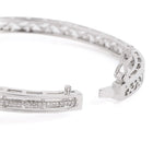 Delicate Kada Featuring Leaf CZ Patterns