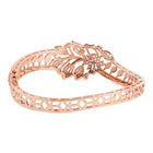 Floral and Leaf Inspired CZ Kada