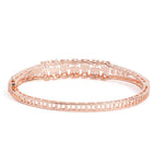 Eternity Rows CZ Stacked Kada