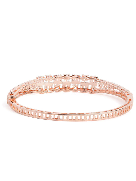 Eternity Rows CZ Stacked Kada