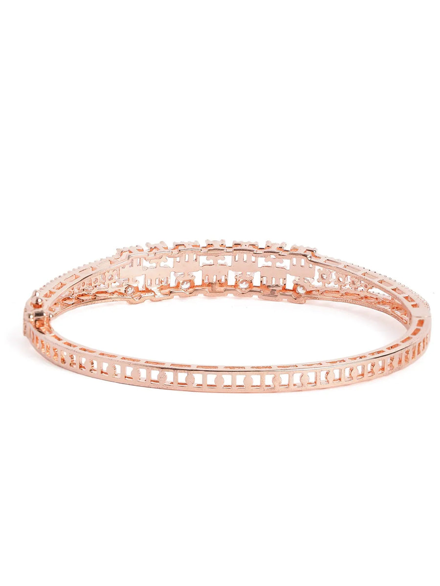 Eternity Rows CZ Stacked Kada