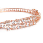 Eternity Rows CZ Stacked Kada