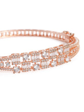 Eternity Rows CZ Stacked Kada