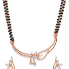 Exquisite CZ Studded Mangalsutra Set
