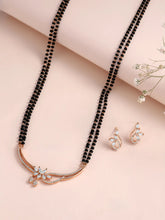 Exquisite CZ Studded Mangalsutra Set