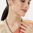 Exquisite CZ Studded Mangalsutra Set