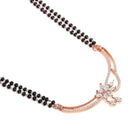 Exquisite CZ Studded Mangalsutra Set