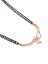 Exquisite CZ Studded Mangalsutra Set