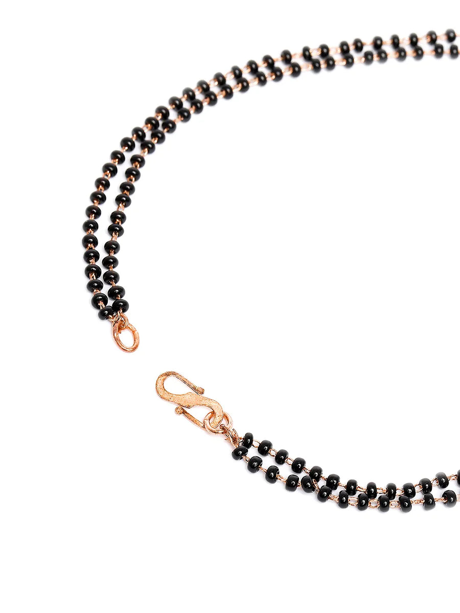 Exquisite CZ Studded Mangalsutra Set