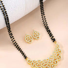 CZ Mangalsutra Set | Elegant & Sparkling Designs by Peora

