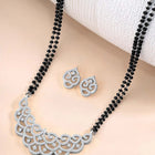 CZ Mangalsutra Set | Elegant & Sparkling Designs by Peora

