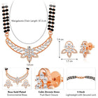 CZ Mangalsutra for Brides | Elegant Bridal Sets by Peora

