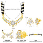 CZ Mangalsutra for Brides | Elegant Bridal Sets by Peora

