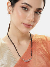 Graceful CZ Studded Mangalsutra Set