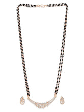 Graceful CZ Studded Mangalsutra Set