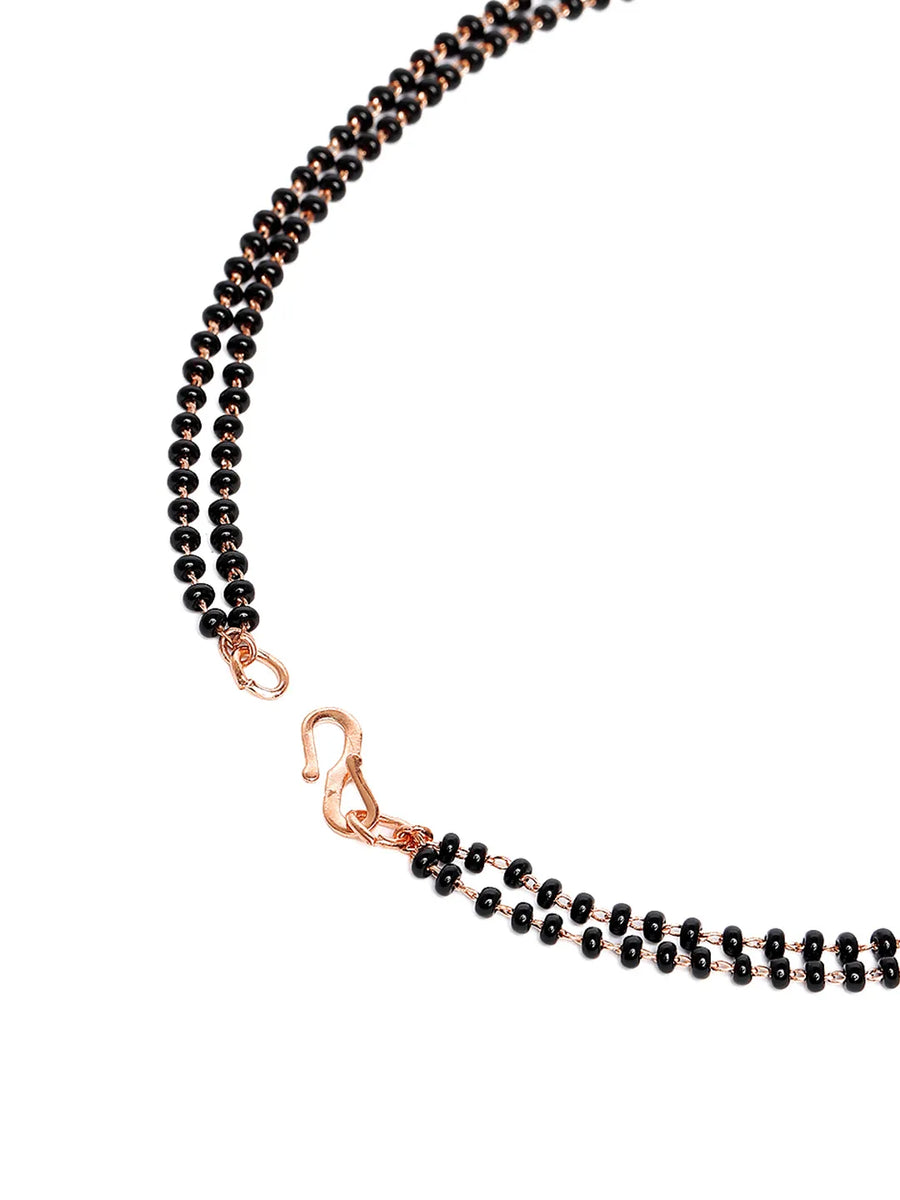 Graceful CZ Studded Mangalsutra Set