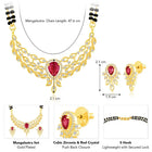 Hues CZ Mangalsutra Set | Colorful & Elegant Designs by Peora

