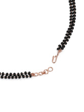 Chic Mangalsutra Set for Fusion Styling - Rose Gold