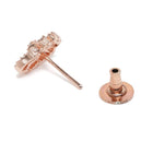Chic Mangalsutra Set for Fusion Styling - Rose Gold