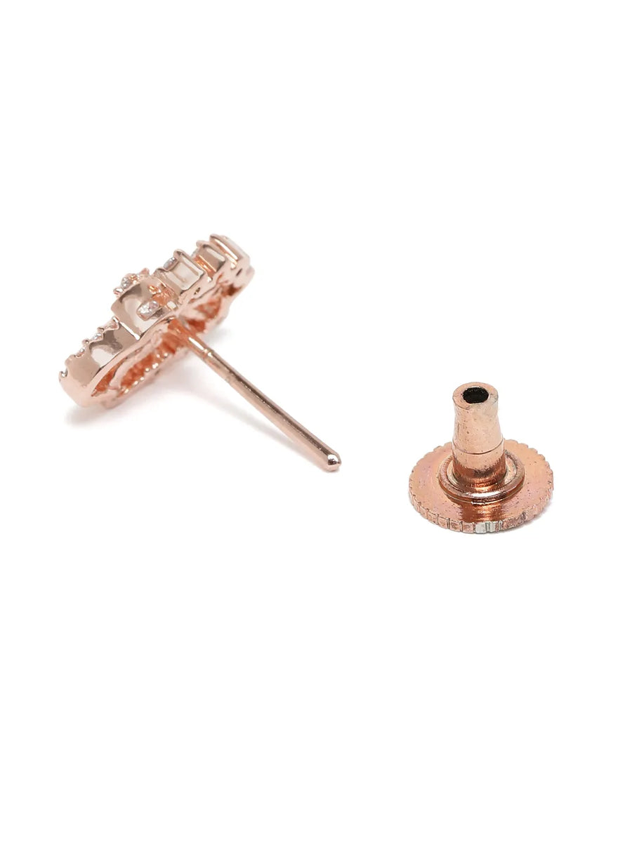 Chic Mangalsutra Set for Fusion Styling - Rose Gold