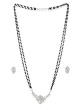 Chic Mangalsutra Set for Fusion Styling - Silver