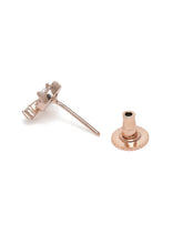 Trendy Mangalsutra with Earrings - Rose Gold