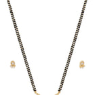 Trendy Mangalsutra with Earrings - Gold