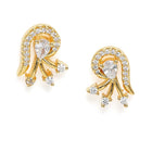 Trendy Mangalsutra with Earrings - Gold