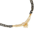 Trendy Mangalsutra with Earrings - Gold