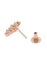 Graceful Leaf Pattern Mangalsutra Set - Rose Gold