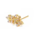 Graceful Leaf Pattern Mangalsutra Set - Gold
