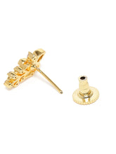 Graceful Leaf Pattern Mangalsutra Set - Gold