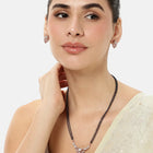Signature Heart Accent Mangalsutra Set - Rose Gold