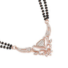 Signature Heart Accent Mangalsutra Set - Rose Gold