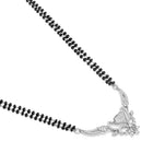 Signature Heart Accent Mangalsutra Set - Silver