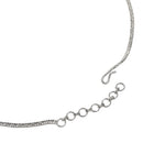 Drape CZ & Crystal Stud Necklace Set