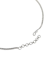 Drape CZ & Crystal Stud Necklace Set