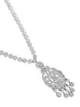 Bold CZ Necklace Set with Radiant Stones
