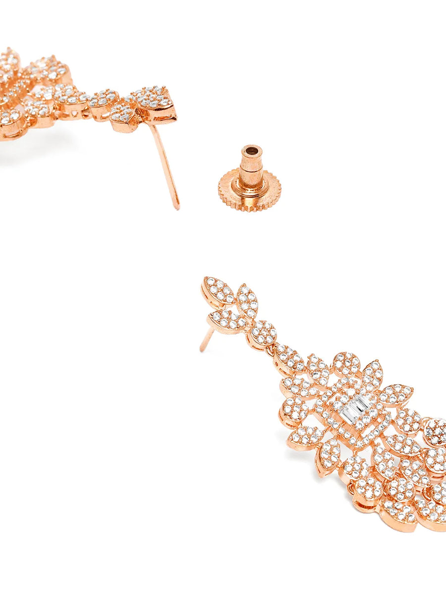 Glamorous CZ Necklace Set of Luxury