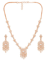 Glamorous CZ Necklace Set of Luxury