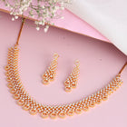 Twilight Spark CZ Studded Necklace Set
