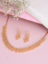 Twilight Spark CZ Studded Necklace Set