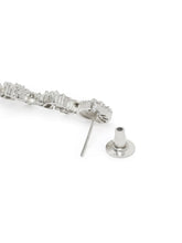 Embrace Luxe CZ Necklace Earrings Set - Silver