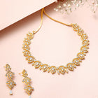 CZ Necklace Set with Sparkling Precision