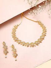 CZ Necklace Set with Sparkling Precision