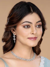 Pure Essence CZ Studded Necklace Set